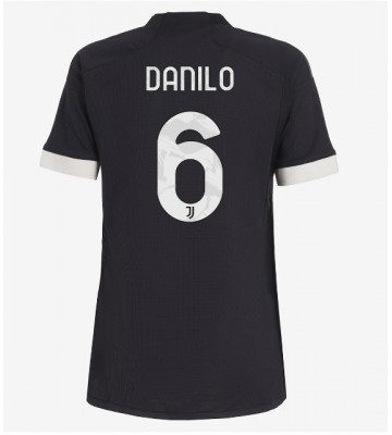 Juventus Danilo Luiz #6 Tercera Equipación Mujer 2023-24 Manga Corta